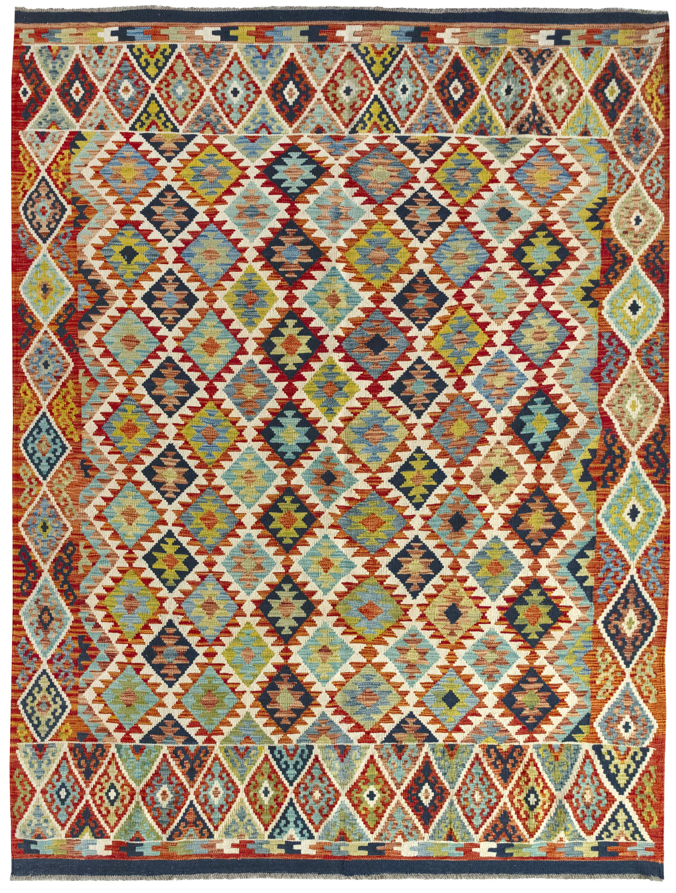 Alfombra Lana Kilim Herat Multicolor Rectangular 200x250cm Leroy Merlin