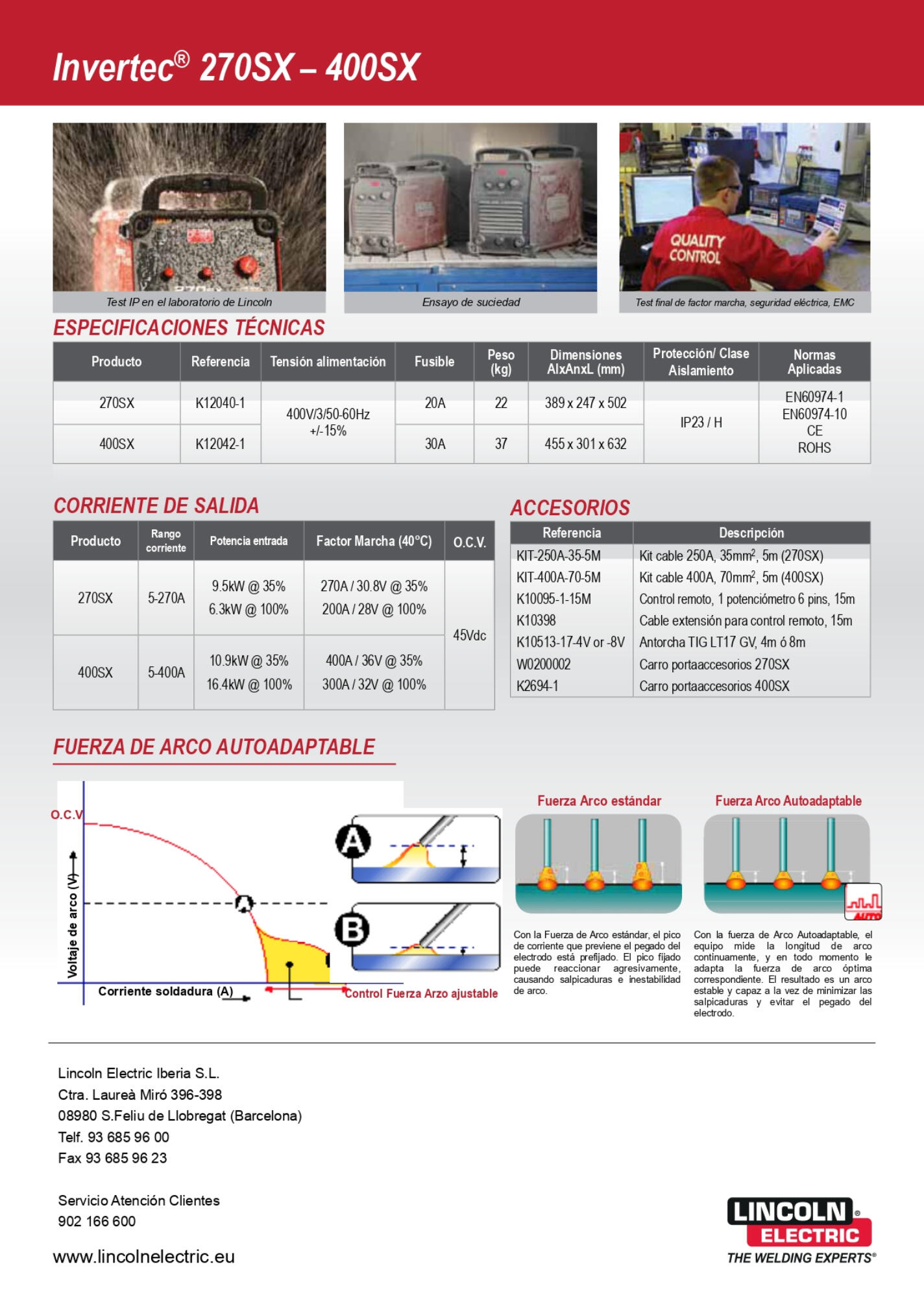 Invertec Lincoln Sx Para Soldar Electrodo Tig No Acces Leroy Merlin