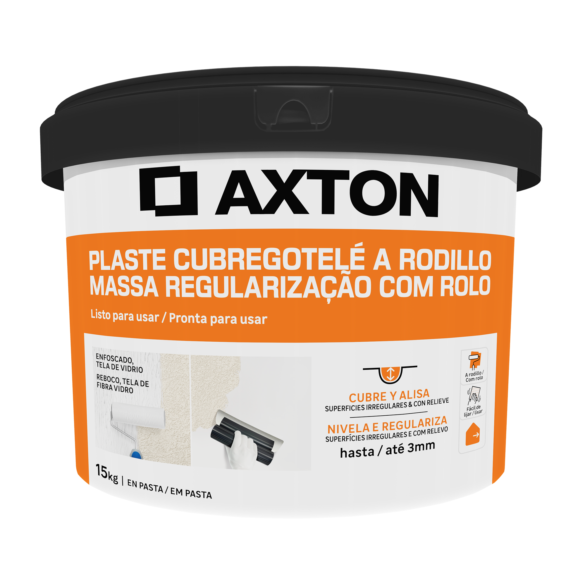 Plaste de renovación en pasta AXTON 15kg Leroy Merlin