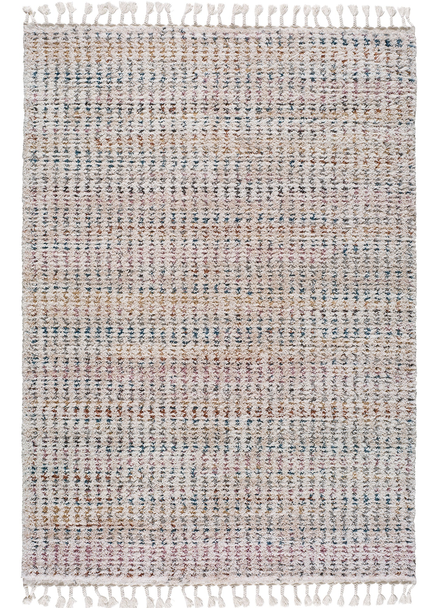 Alfombra poliéster Regina multicolor rectangular 140x200cm Leroy Merlin