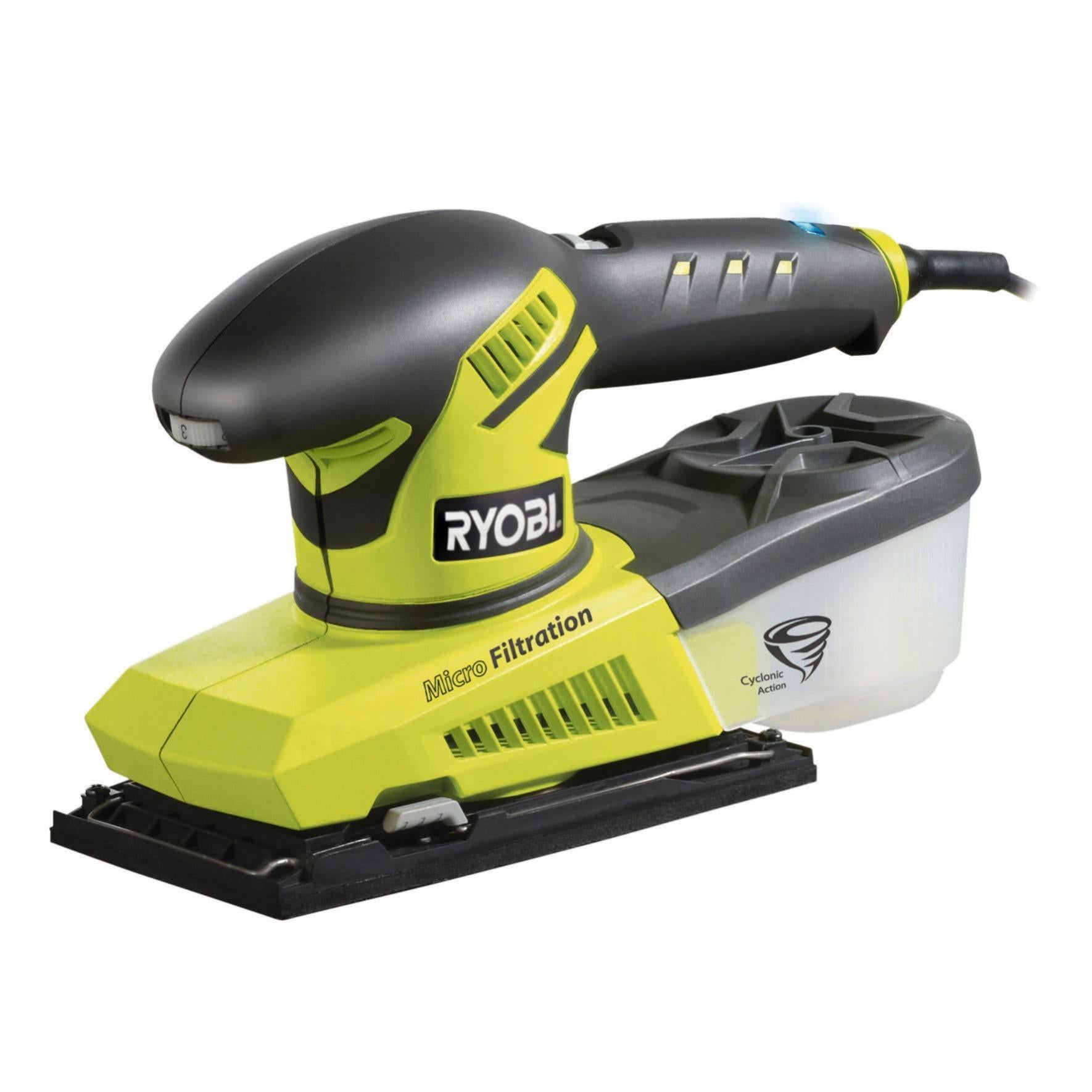 Ponceuse Vibrante Filaire RYOBI Rss280s 280 W Leroy Merlin