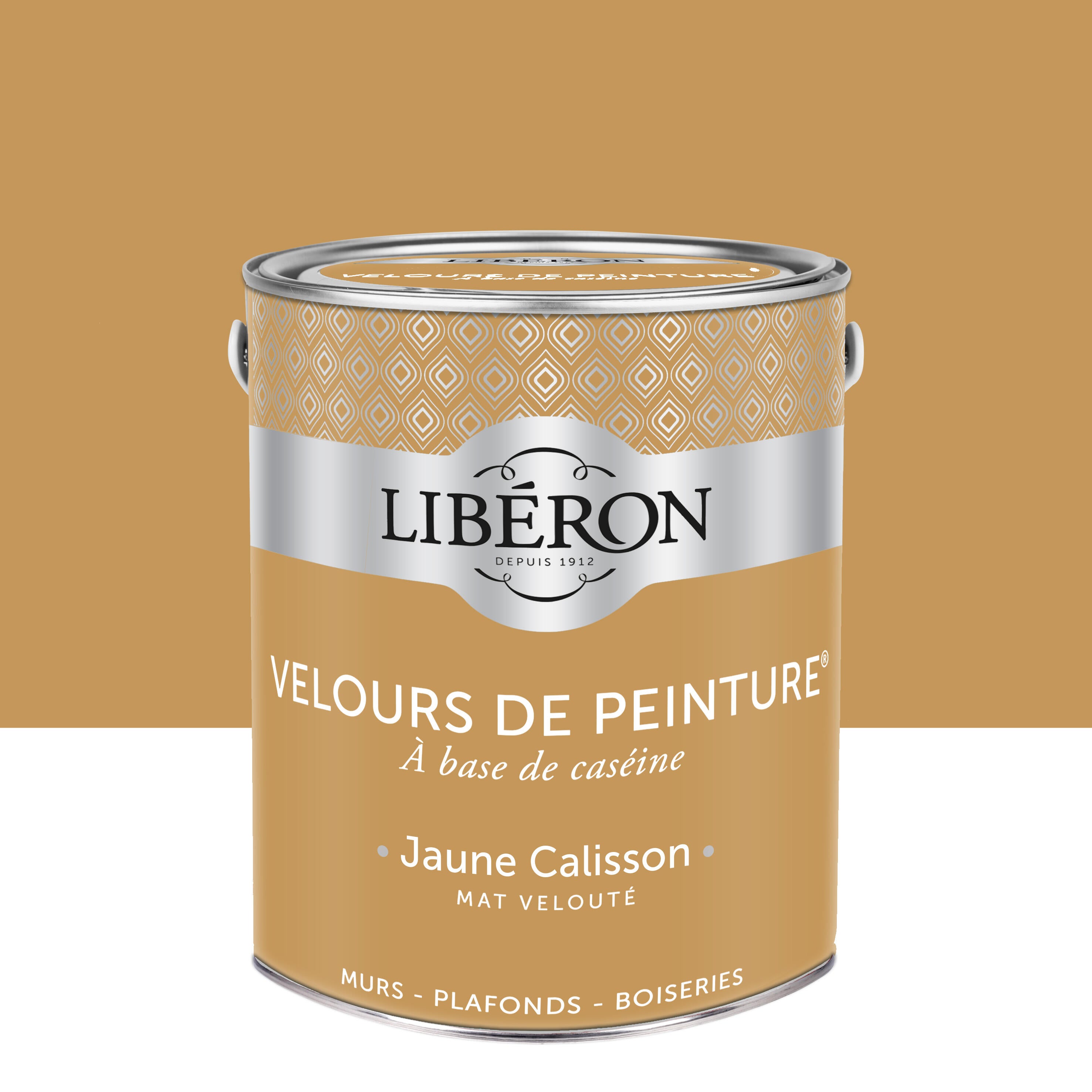 Peinture Mur Et Plafond Jaune Calisson Velours Lib Ron Velours De