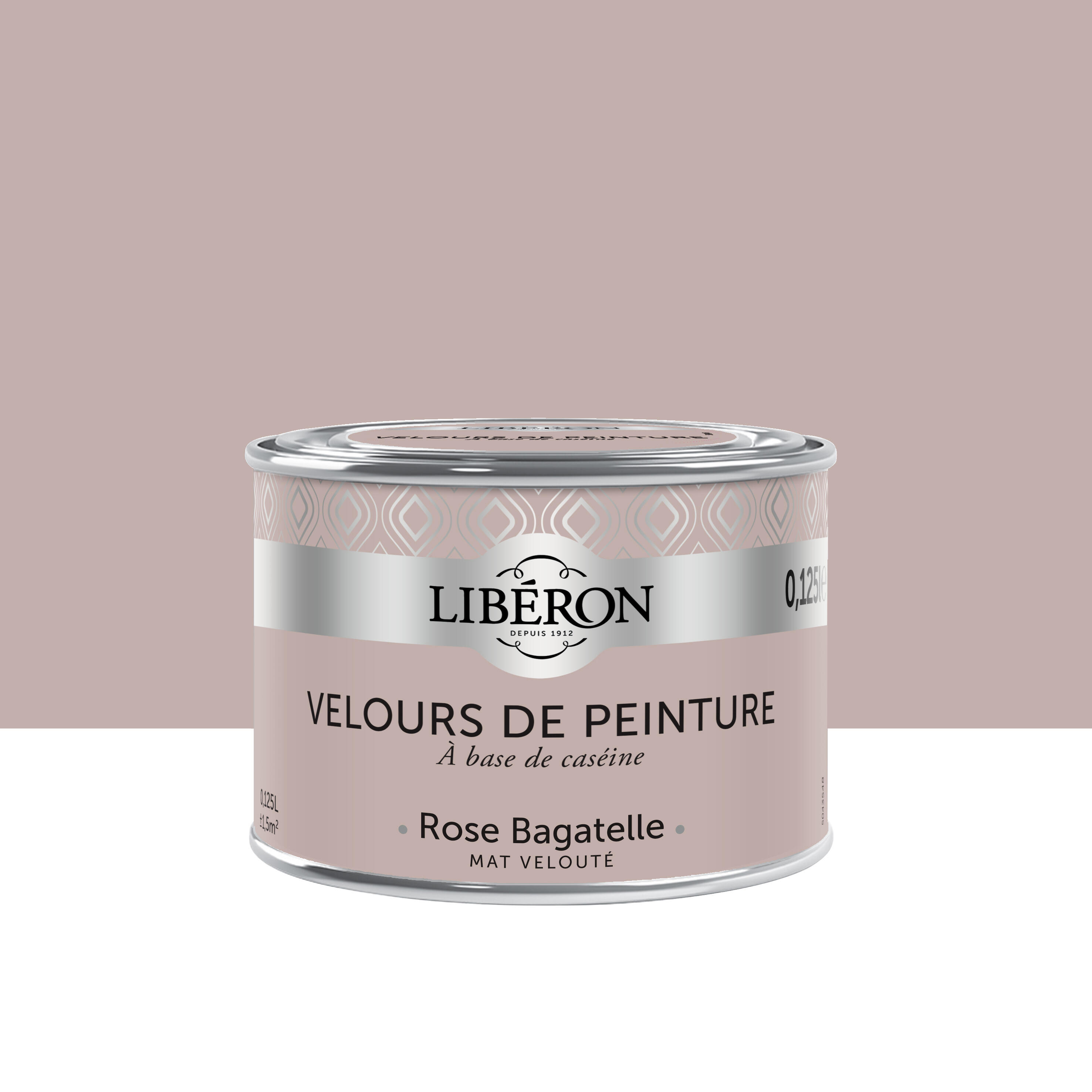 Testeur Peinture Mur Bois Rose Bagatelle Lib Ron Velours De Peinture