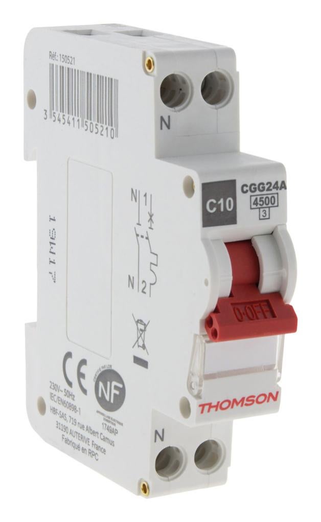 Disjoncteur Phase Neutre A Thomson Leroy Merlin