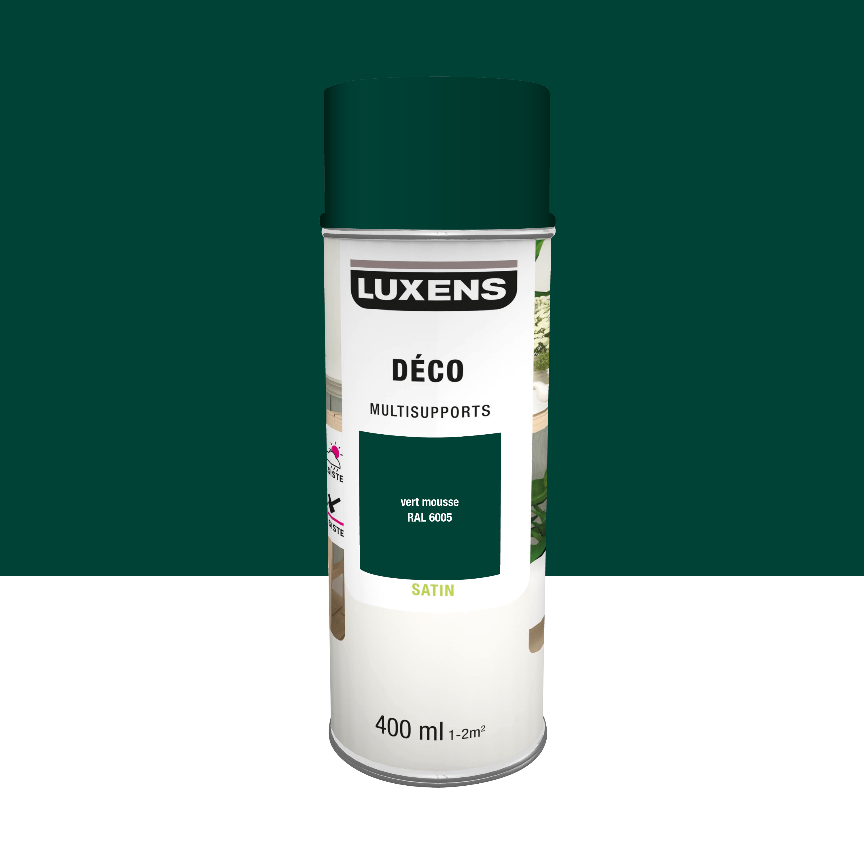 Peinture A Rosol Multisupports Luxens Vert Mousse Ral Satin