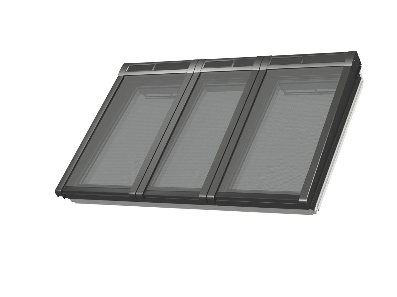 Store Velux Anti Chaleur Solaire Noir Msls Ffkf Cadre Noir Pour