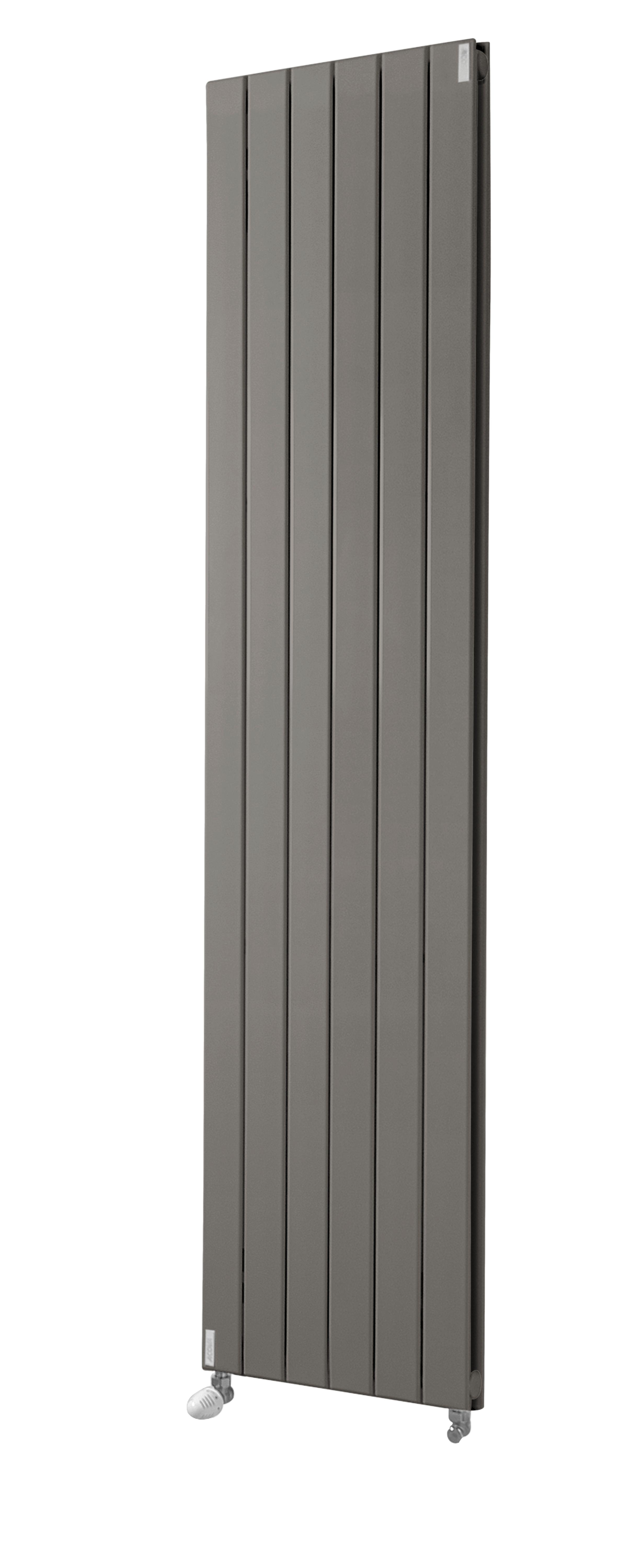 Radiateur Eau Chaude Vertical Acova Lina Gris W H X L Cm