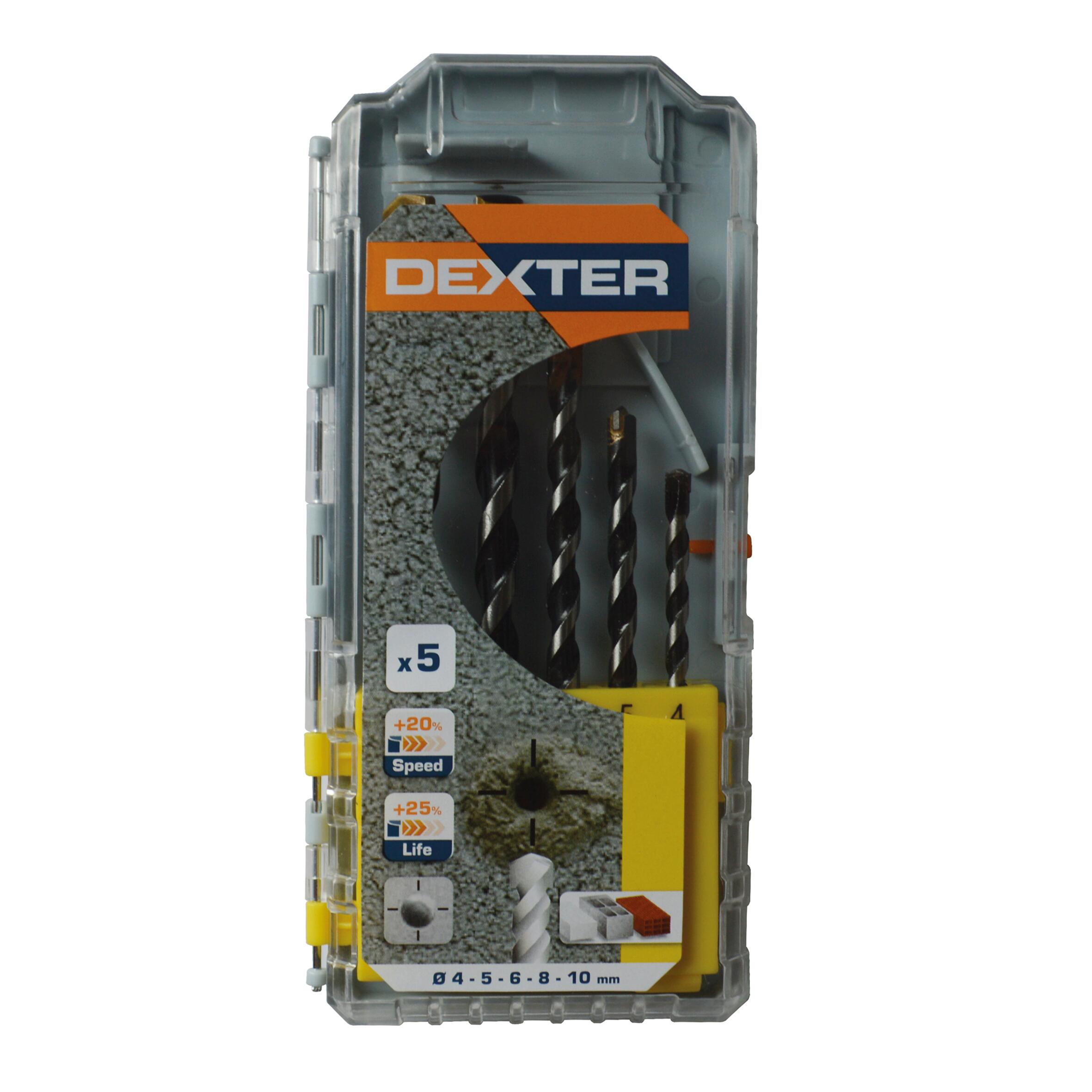 Set Di Punte Dexter Codolo Cilindrico Mm Pezzi Leroy Merlin