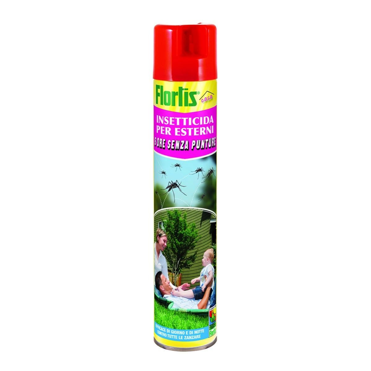 Insetticida Spray Per Zanzare FLORTIS 750 Ml Leroy Merlin