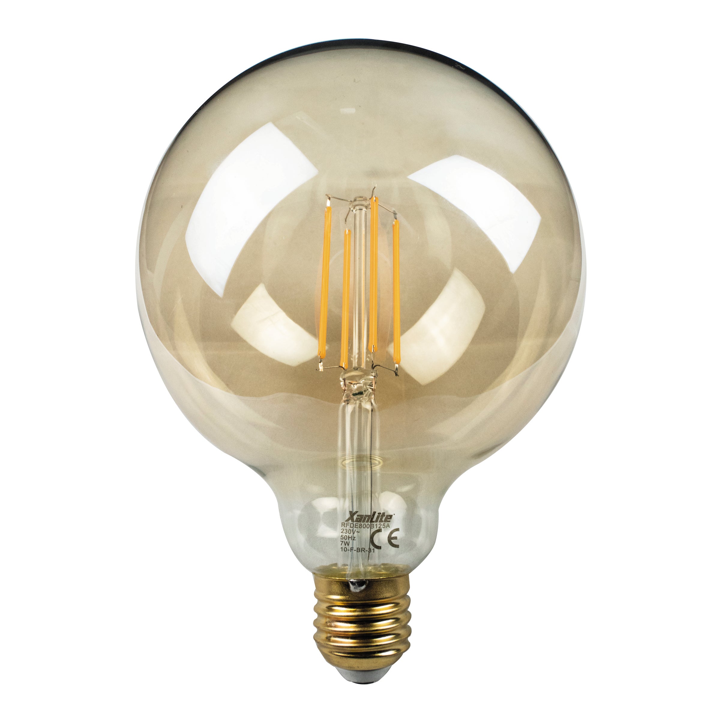 Lampadina LED Glo E27 Globo Ambrato Luce Calda 7W 638LM Equiv 50