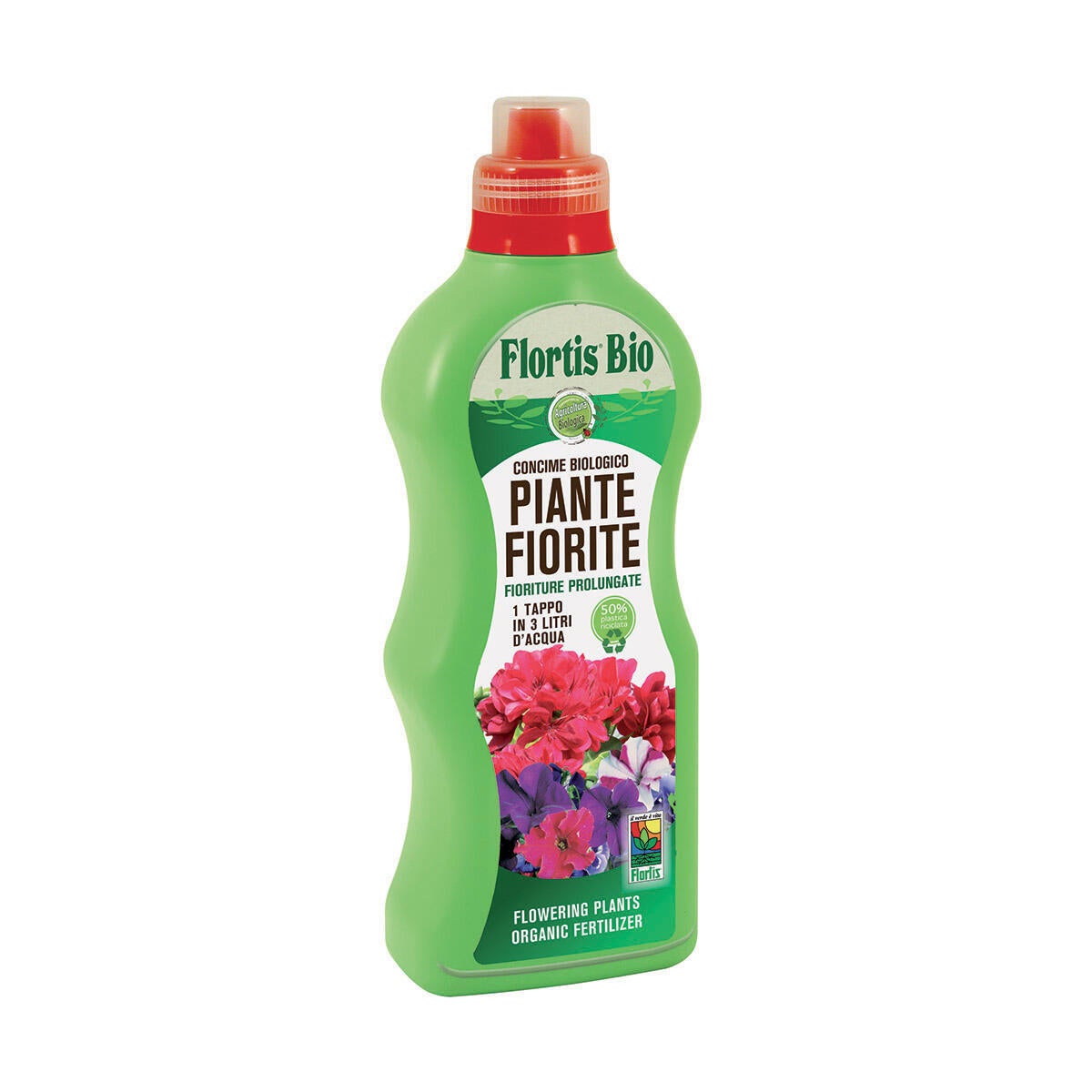 Concime Liquido Flortis Gerani E Piante Fiorite Bio Kg Leroy Merlin