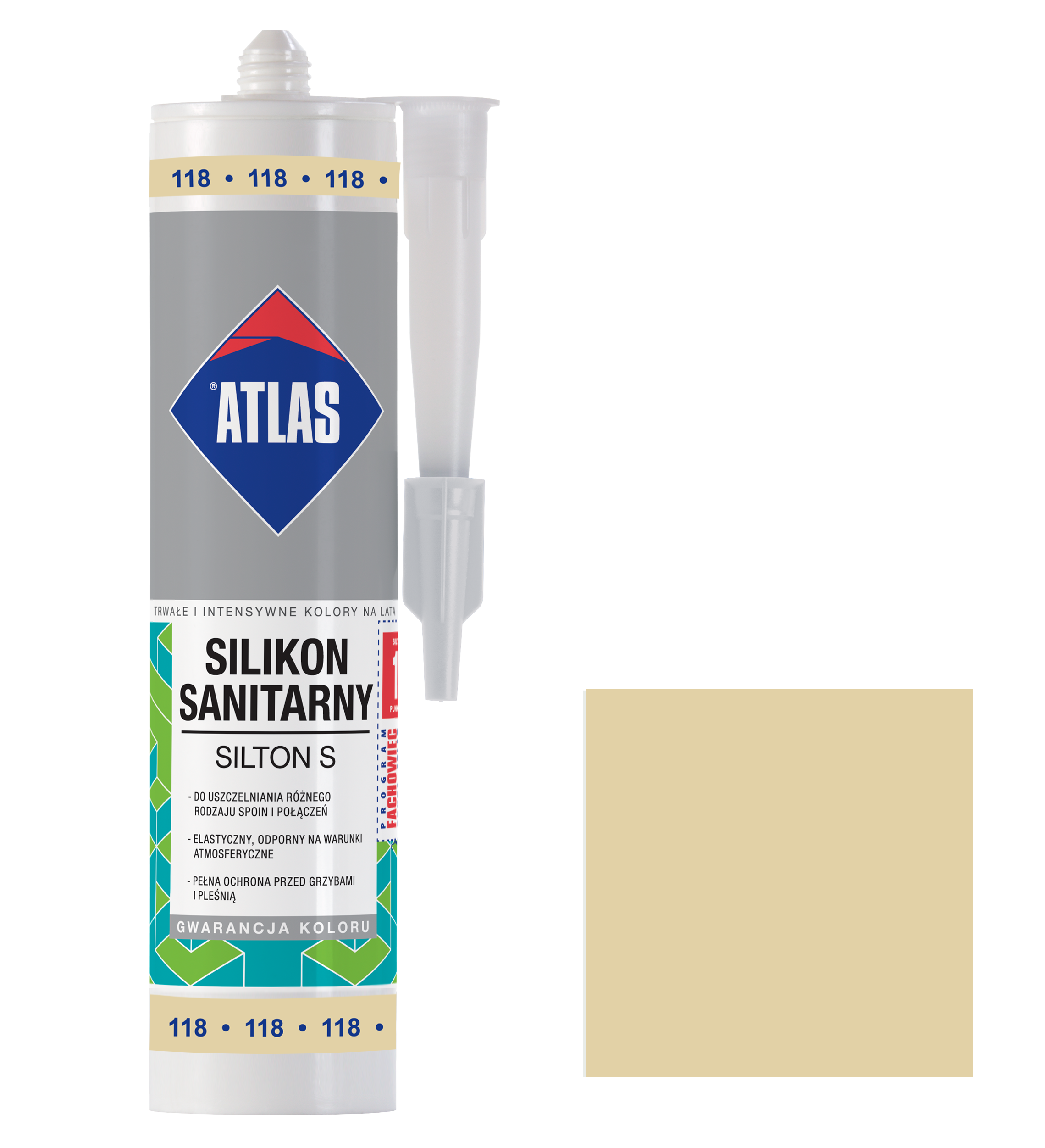 Silikon Sanitarny Ml Ja Minowy Atlas Leroy Merlin