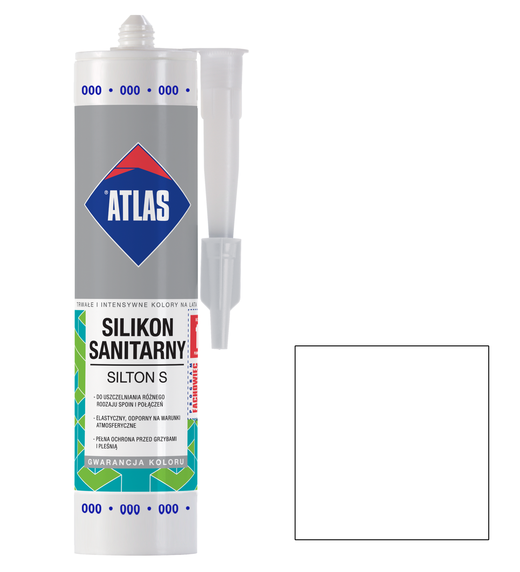 Silikon Sanitarny Ml Bezbarwny Atlas Leroy Merlin