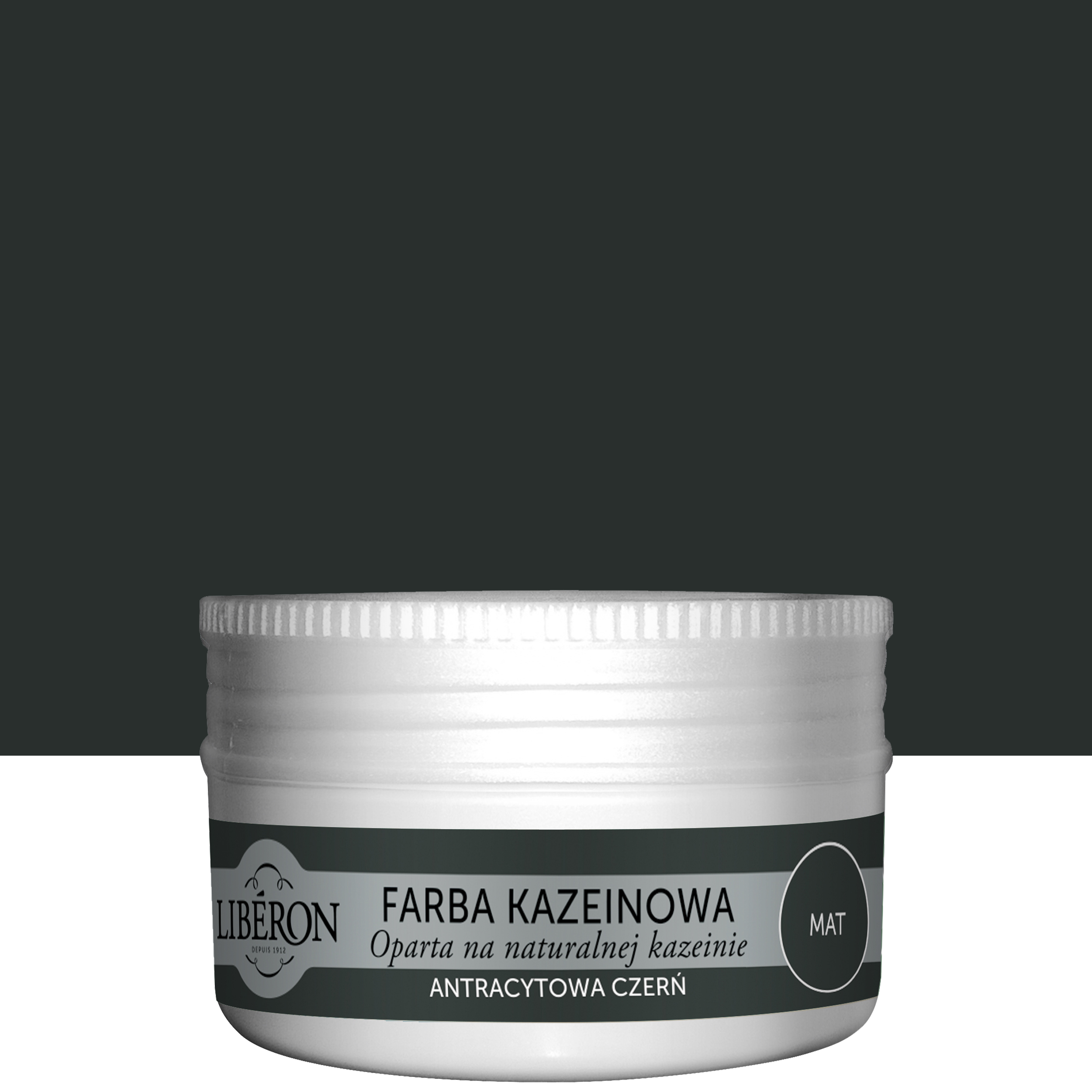 Farba Do Drewna Kazeinowa L Antracytowa Czer Mat Liberon Leroy