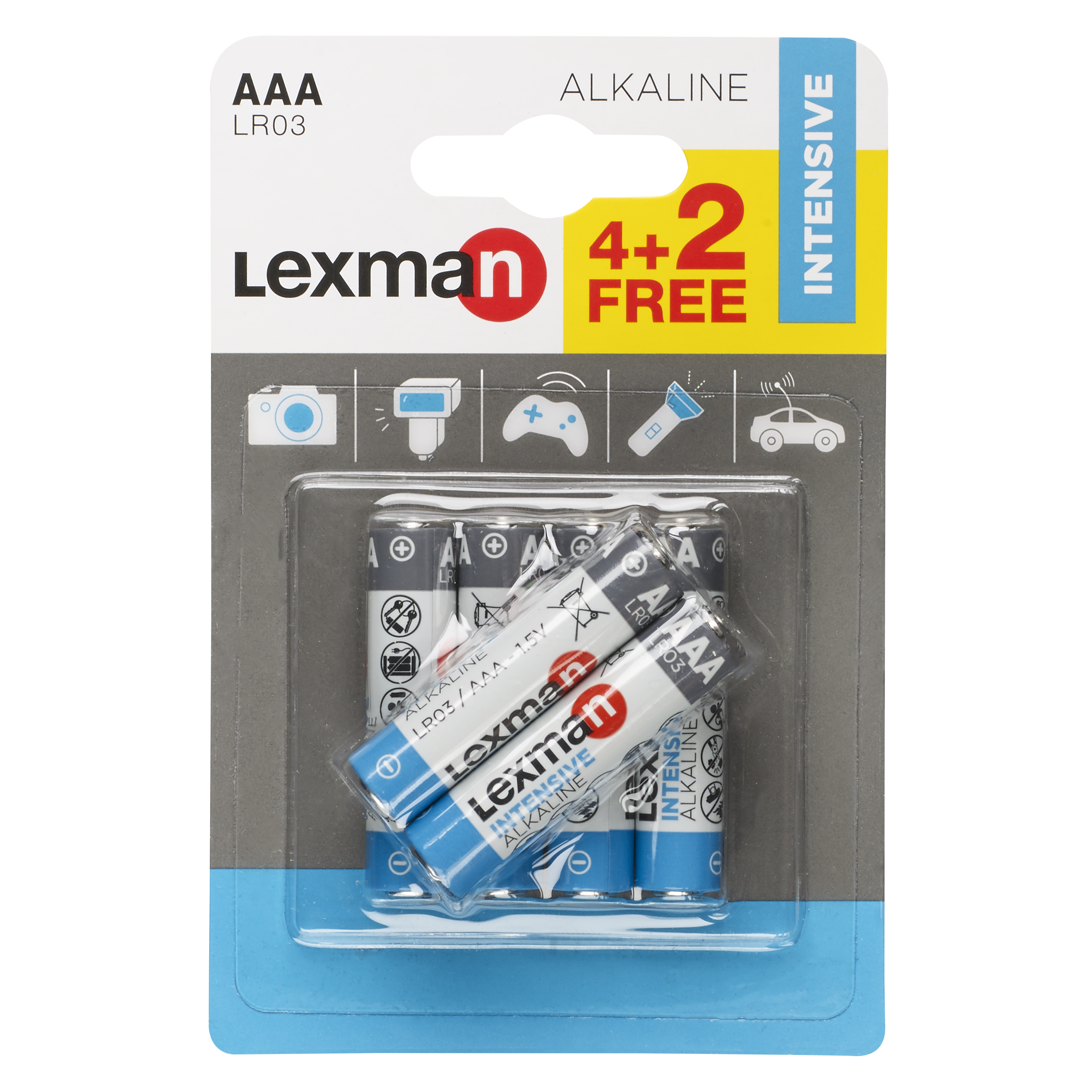 Bateria Alkaliczna Lr Aaa Szt Lexman Leroy Merlin