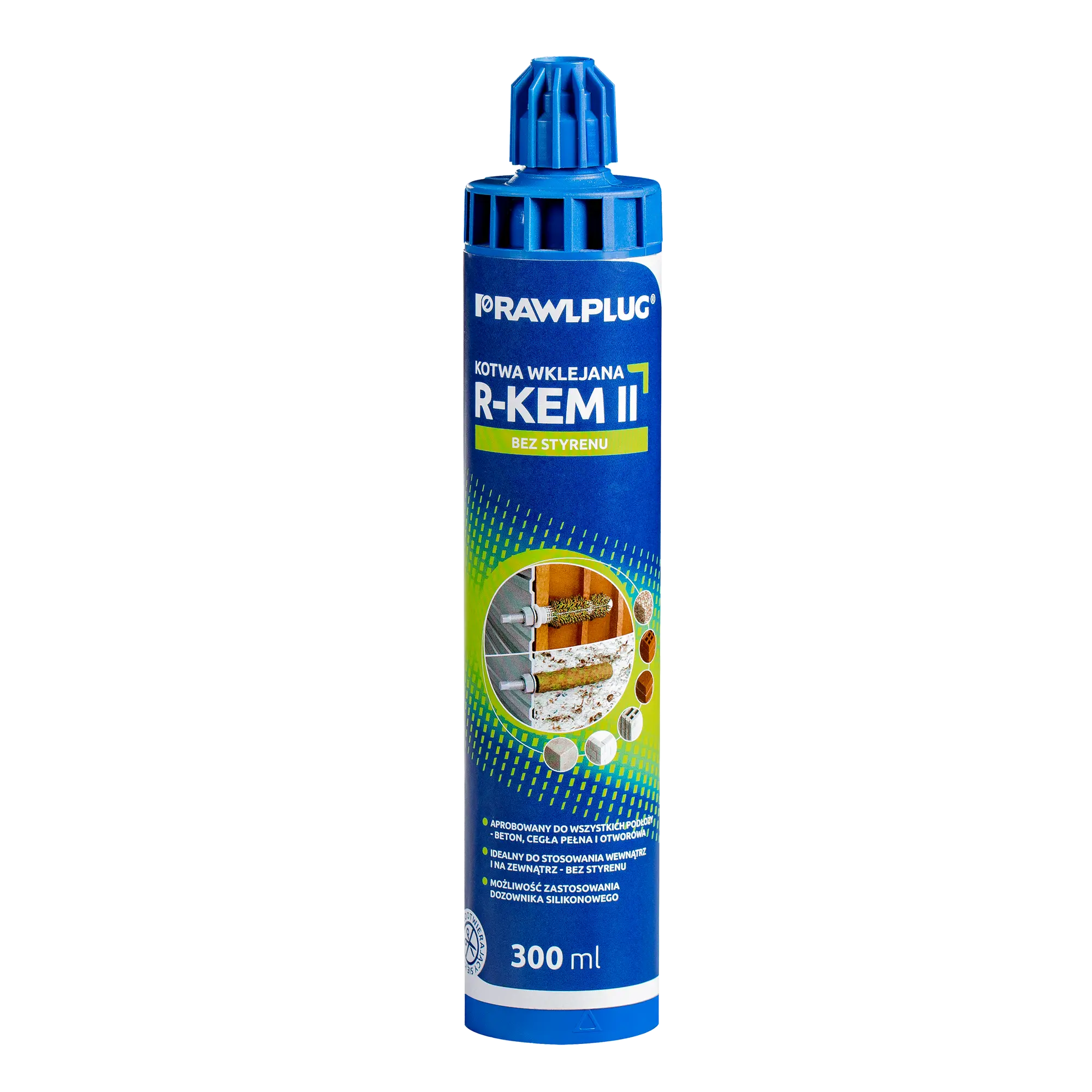 Kotwa Chemiczna R KEM II 300 PL H 300 Ml Rawlplug Leroy Merlin