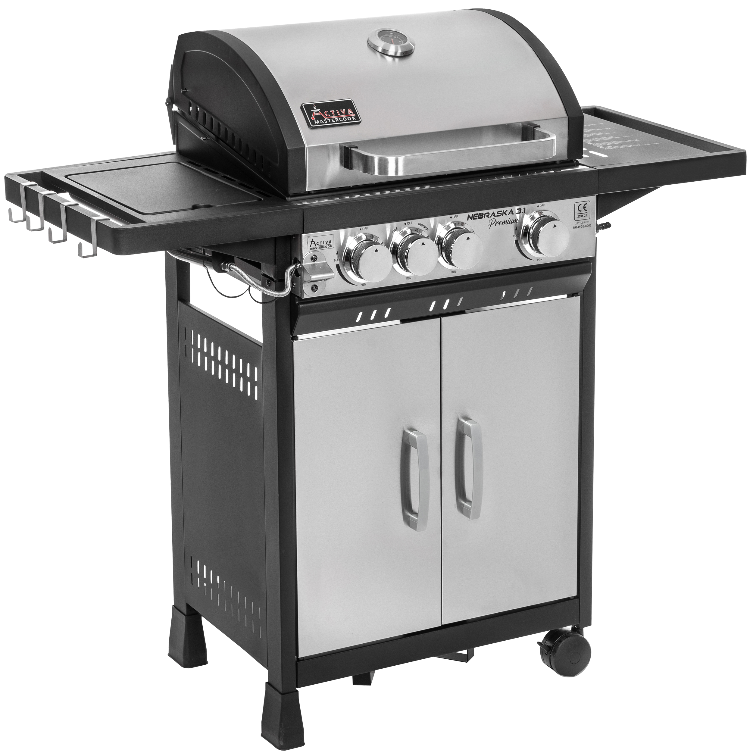 Grill Gazowy Pal Kw Nebraska Gs Activa Leroy Merlin