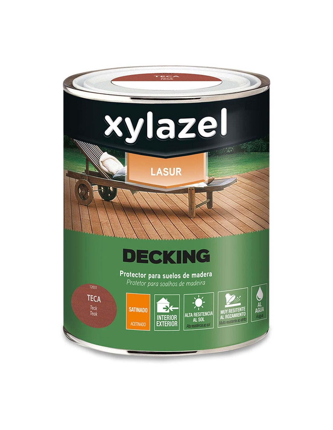 Xylazel Decking Teca L Leroy Merlin