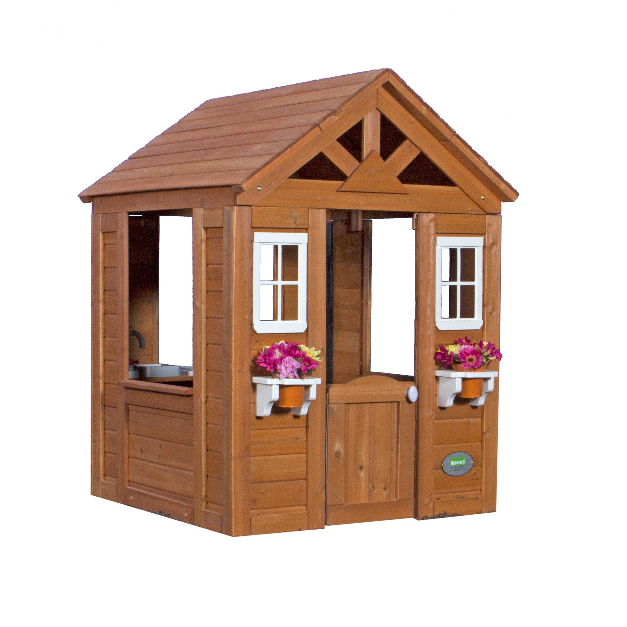 Maisonnette Cabane De Jeu Pour Enfants En Bois Avec Cuisine Et