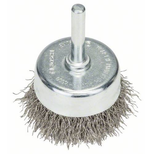 Brosse boisseau brosse en acier à fils ondulés 0 3 mm 50 mm 4500