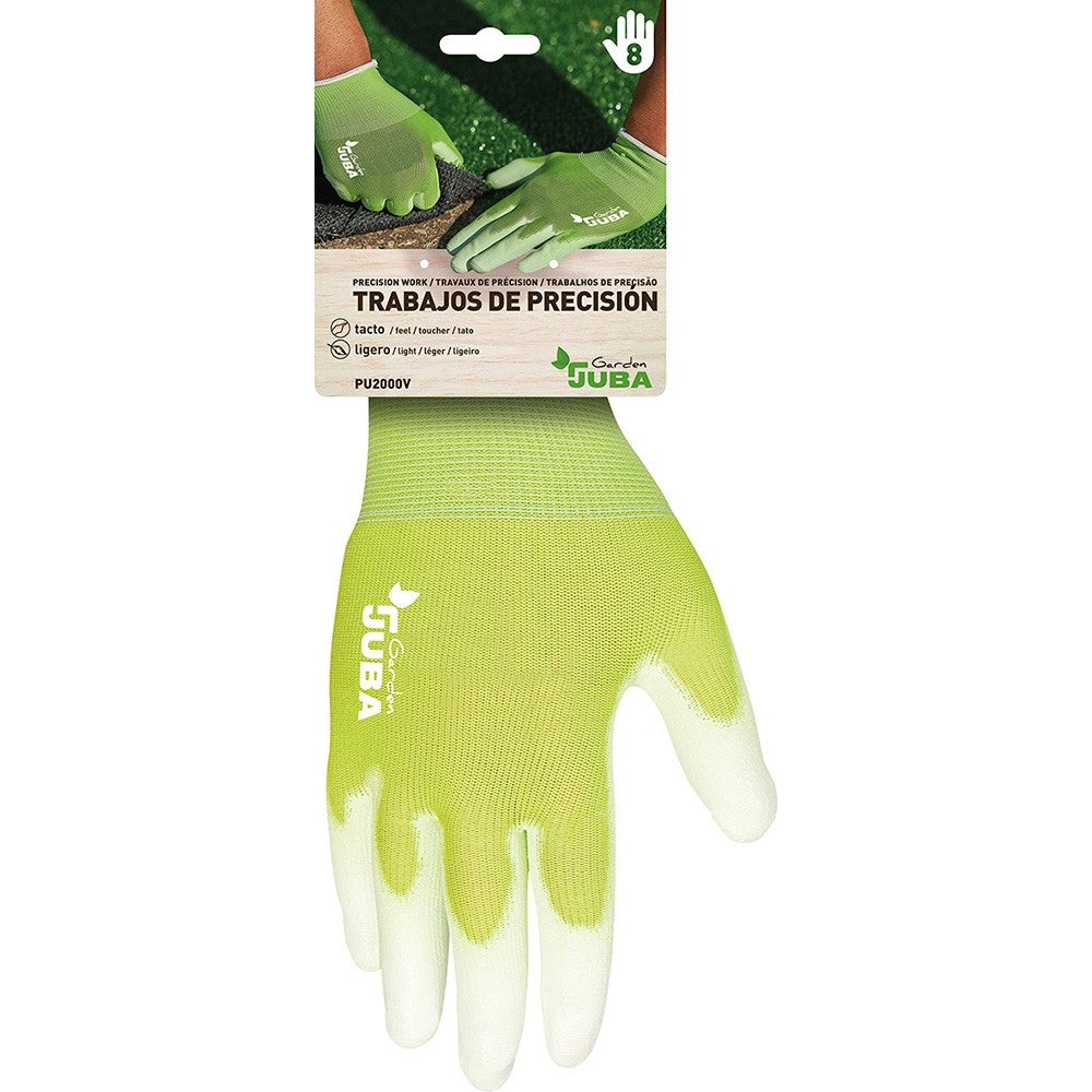 Gants juba precision nylon polyuréthane taille 8 Leroy Merlin