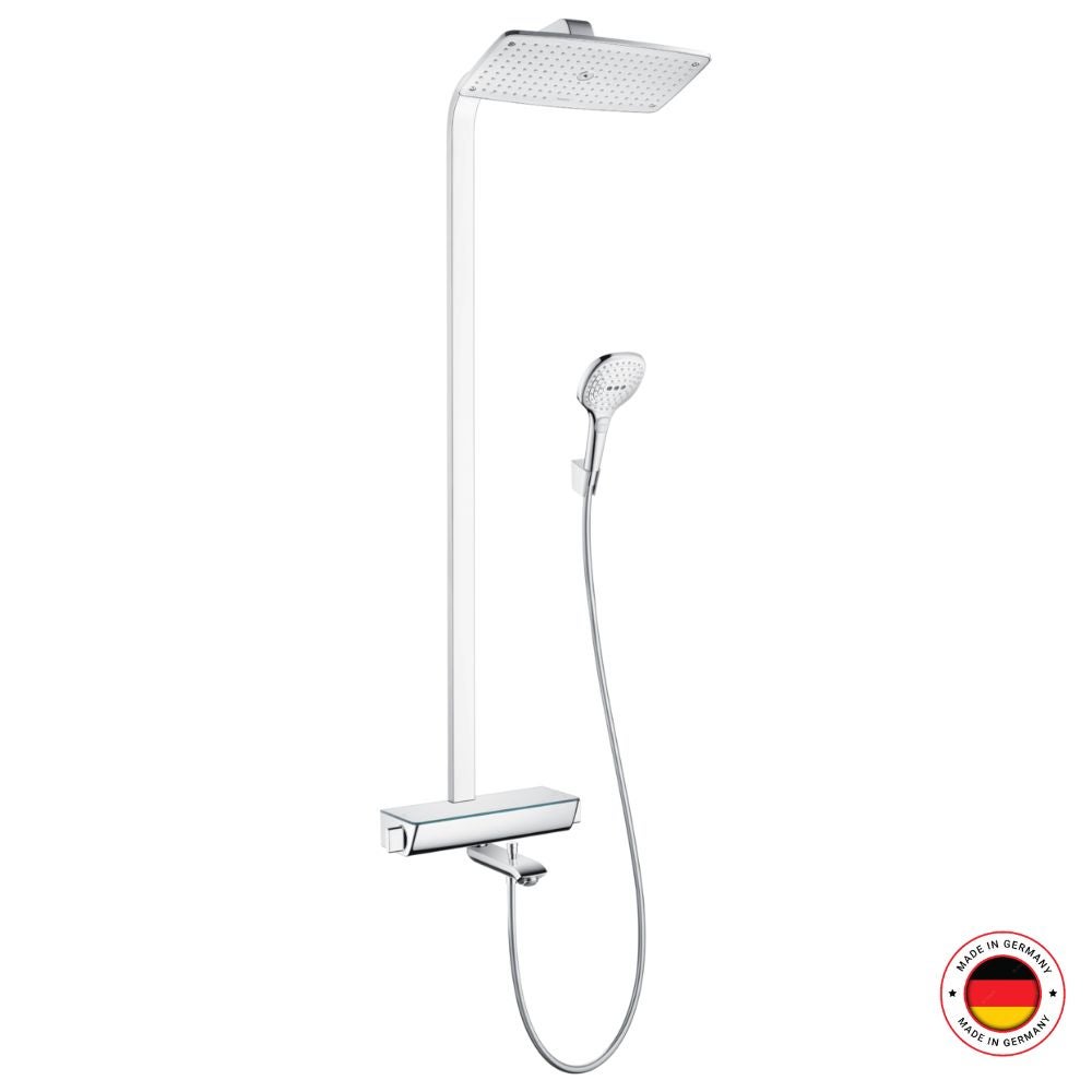 Colonne bain douche thermostatique HANSGROHE Raindance E 360 chromé