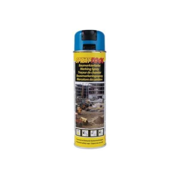 Traceur De Chantier Motip Bleu Fluo 500 Ml Leroy Merlin