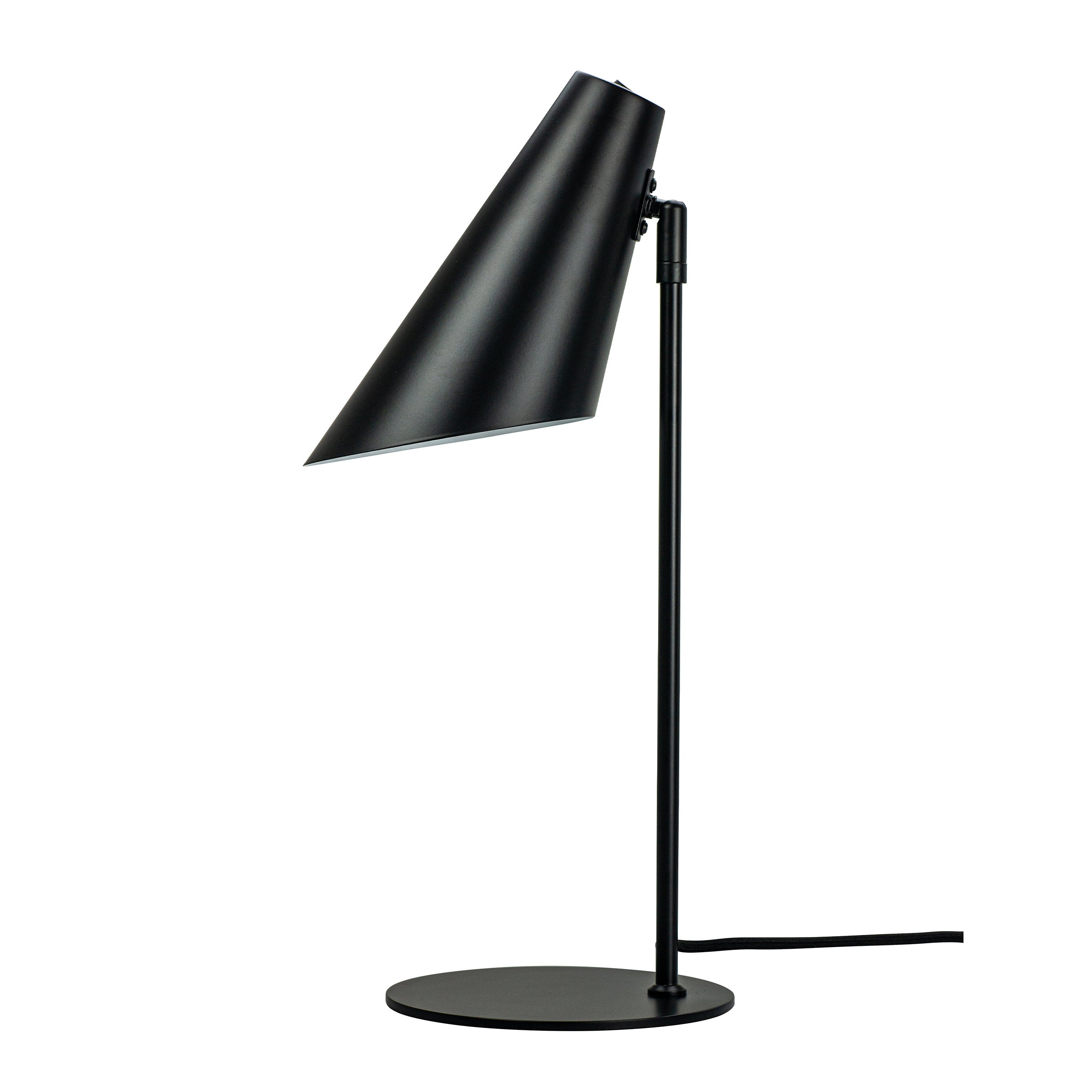 Lampe à poser en métal noir mat h 50 cm d 15 5 cm Cale DYBERG LARSEN