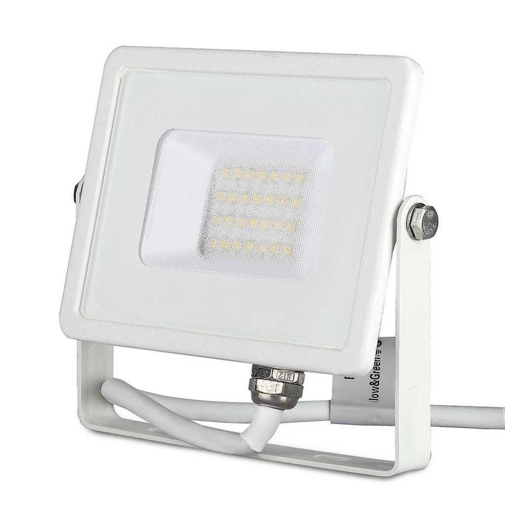 V Tac Pro Vt Projecteur Led W Blanc Slim Chip Samsung Smd Blanc