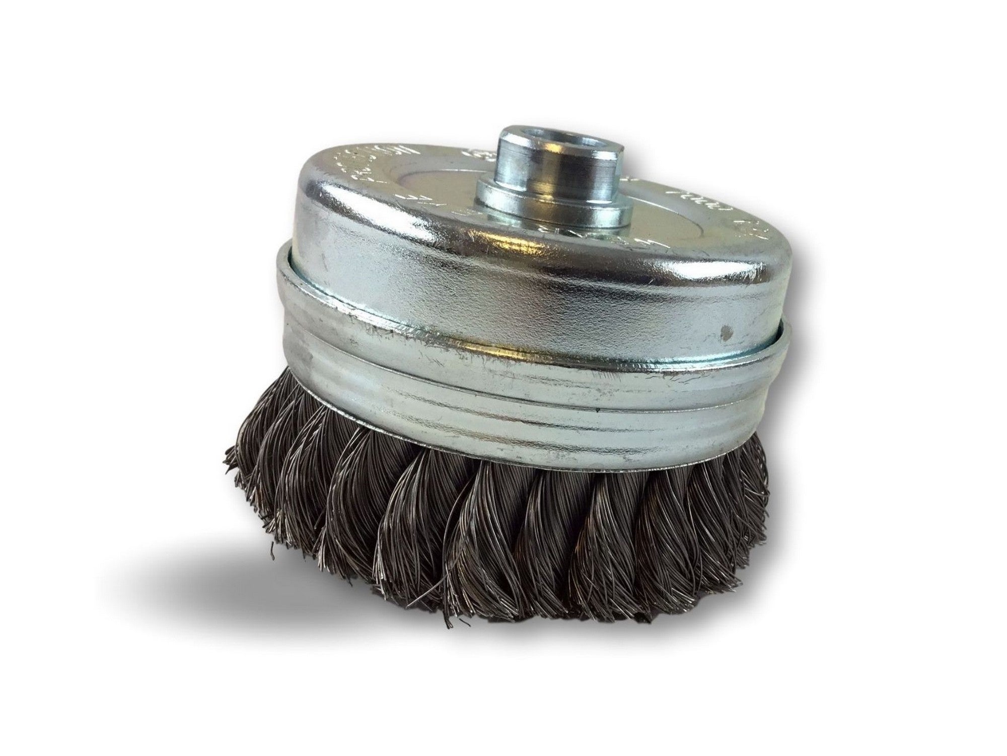 Brosse coupe rotative boisseau fil métallique pour meuleuse d angle