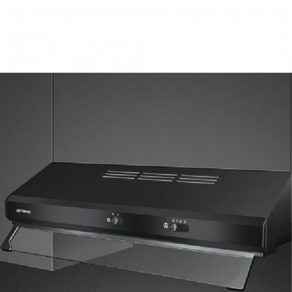 Smeg KSEC61NE2 Cappa Cucina Aspirante Sottopensile Incasso 60 Cm Nero