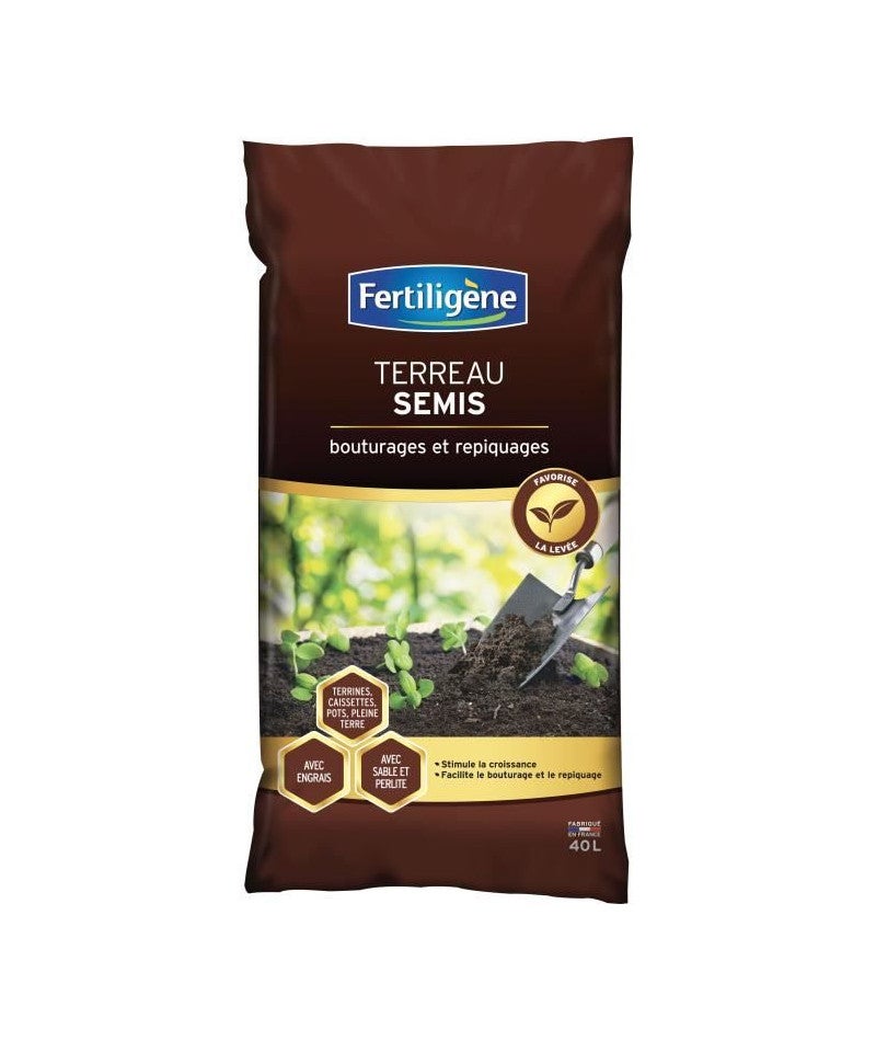 FERTILIGENE Terreau Pour Semis 40 L Leroy Merlin