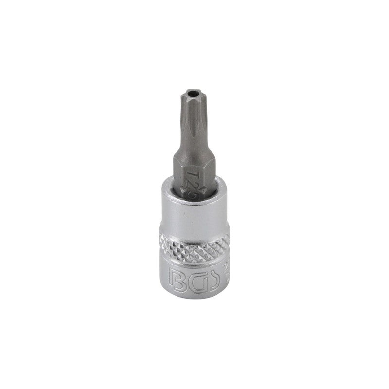 Douille à embout BGS TECHNIC 6 3 mm Torx avec perçage T25 2360