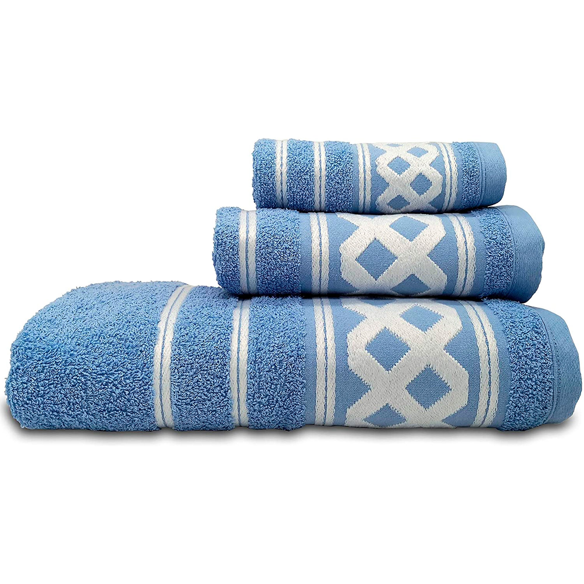 Lot De Serviettes De Bain Coton Ponge Gr Lot De Pi Ces