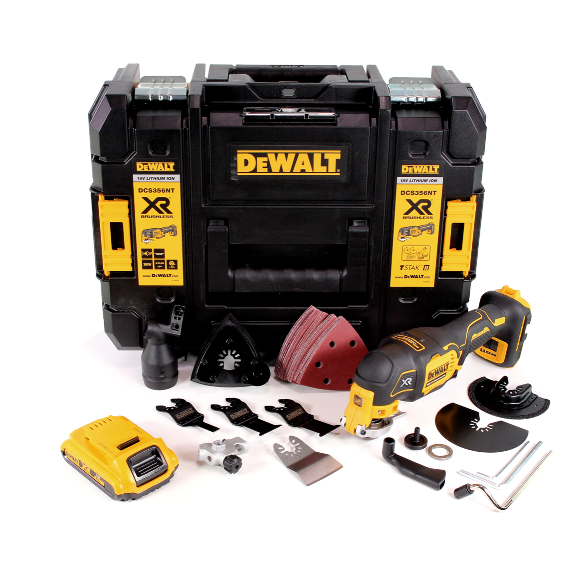 Dewalt DCS 356 NT Outil Multifonction Oscillant Sans Fil 18V Brushless