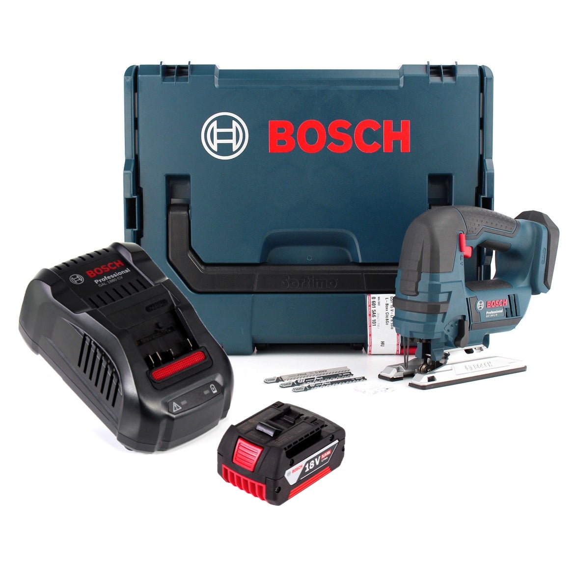 Bosch GST 18 V LI B Professional Scie Sauteuse Sans Fil 18V 1x