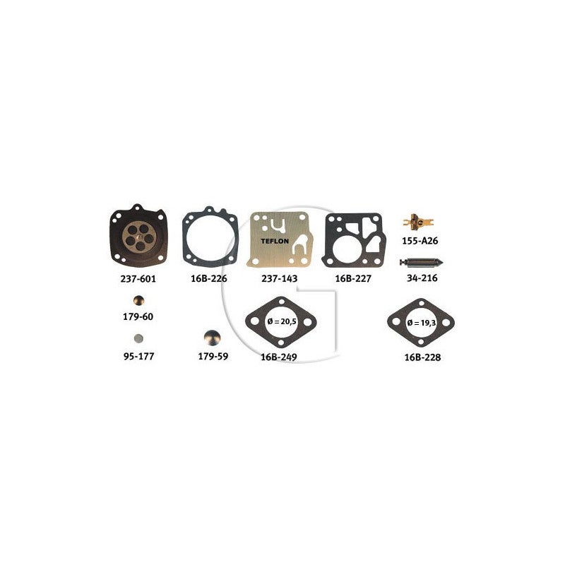 Membranes De Carburateur Tillotson Rk Hs Leroy Merlin