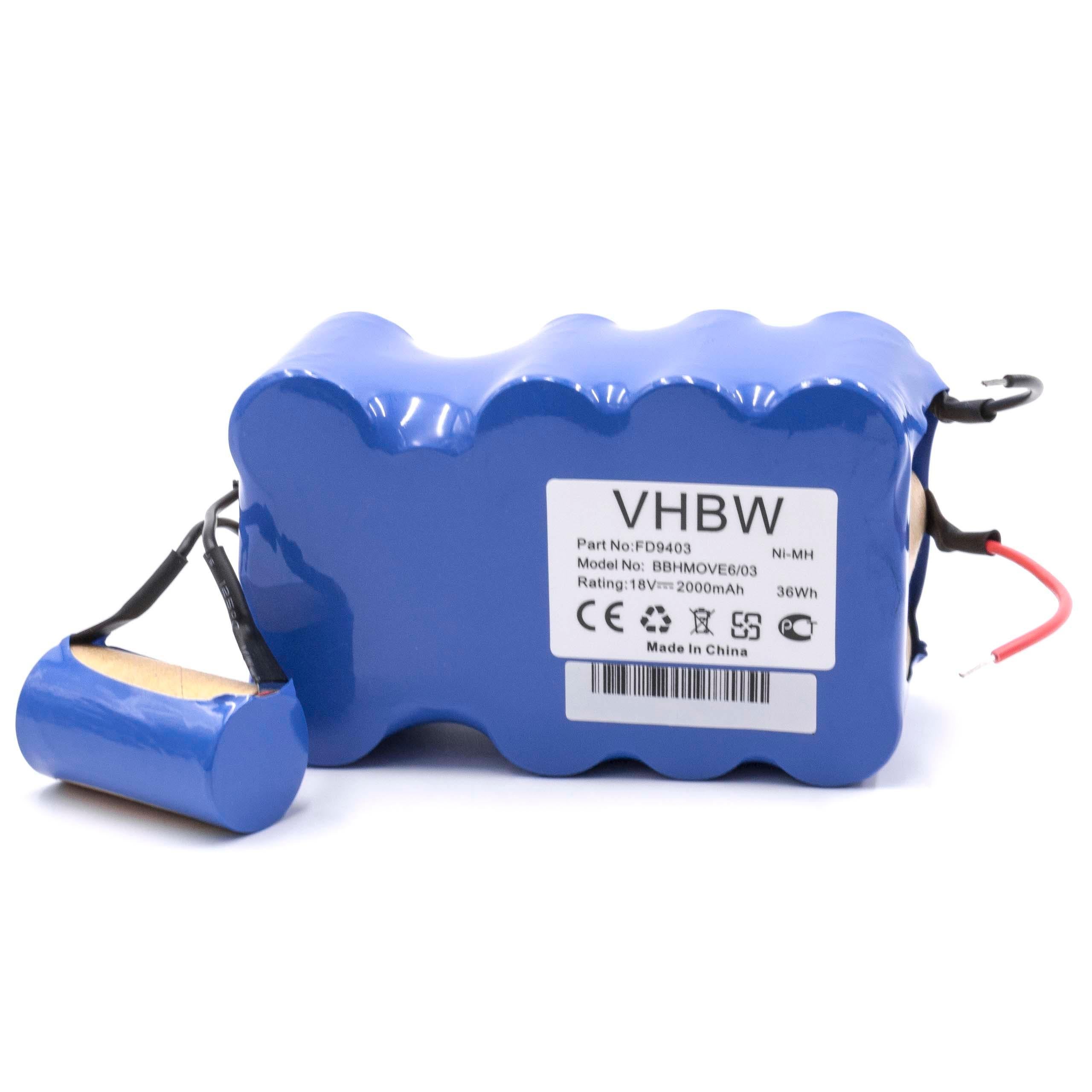 Vhbw Nimh Batterie Mah V Pour Aspirateur Home Cleaner Robots