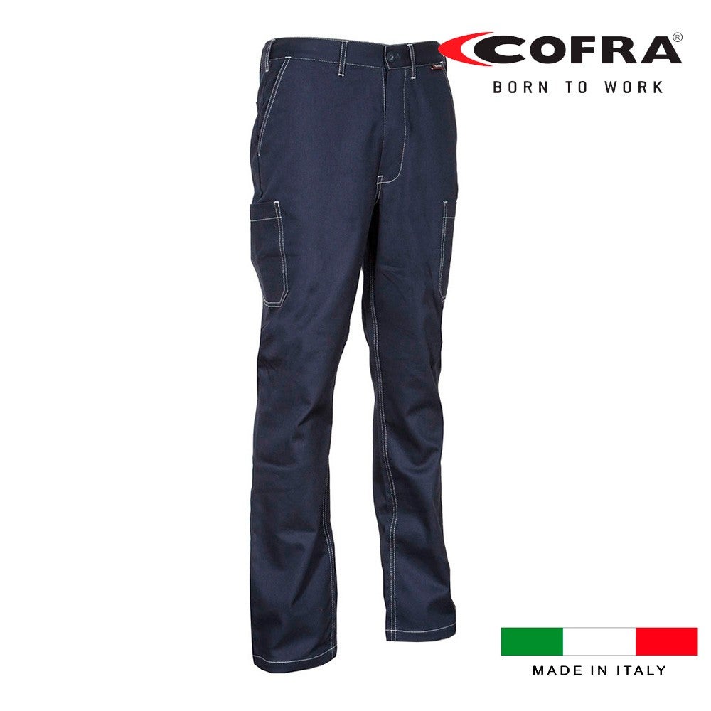 Pantalon Lesotho Bleu Marine Cofra Taille 58 Leroy Merlin