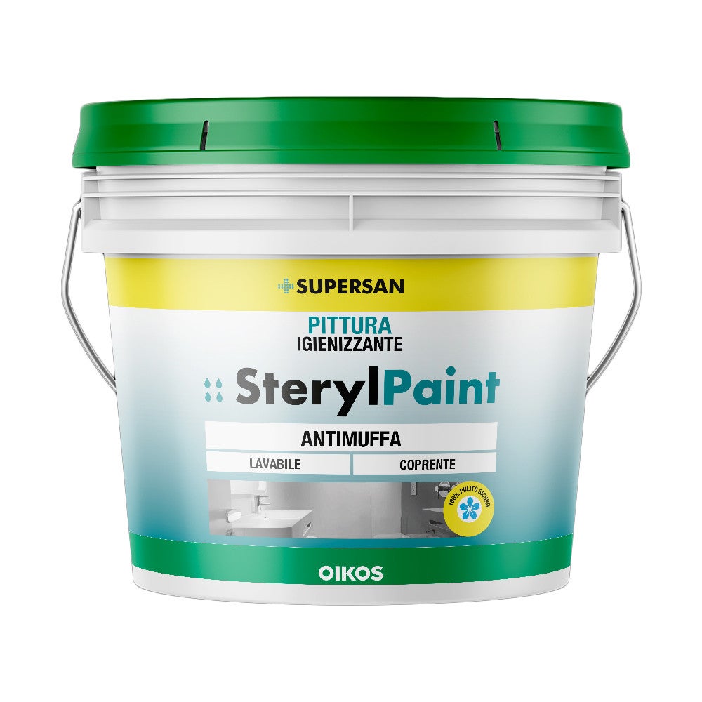 Sterylpaint Pittura Bianca Ecologica Antimuffa Lavabile