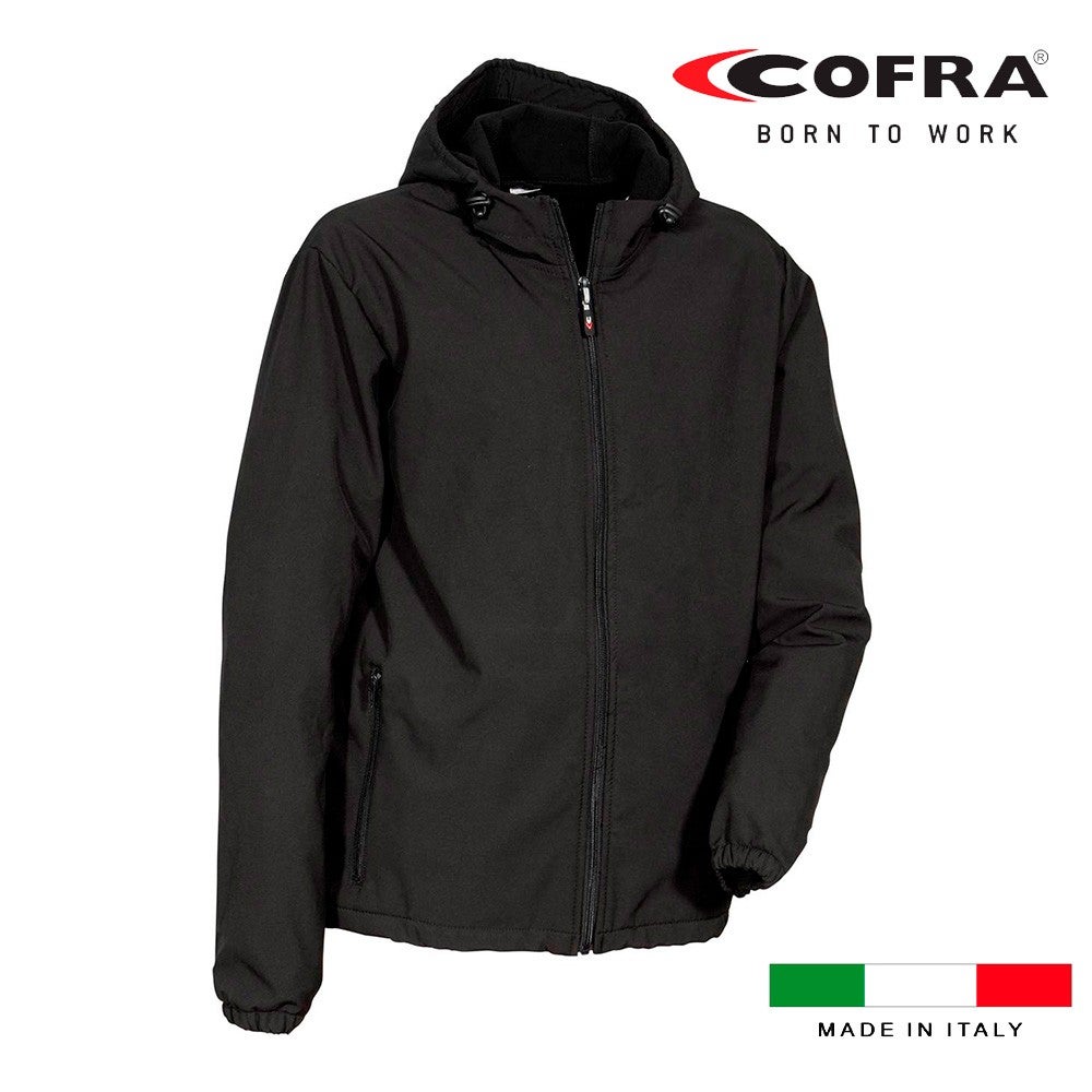 Veste Softshell Vannas Noir Cofra Taille Xl Leroy Merlin