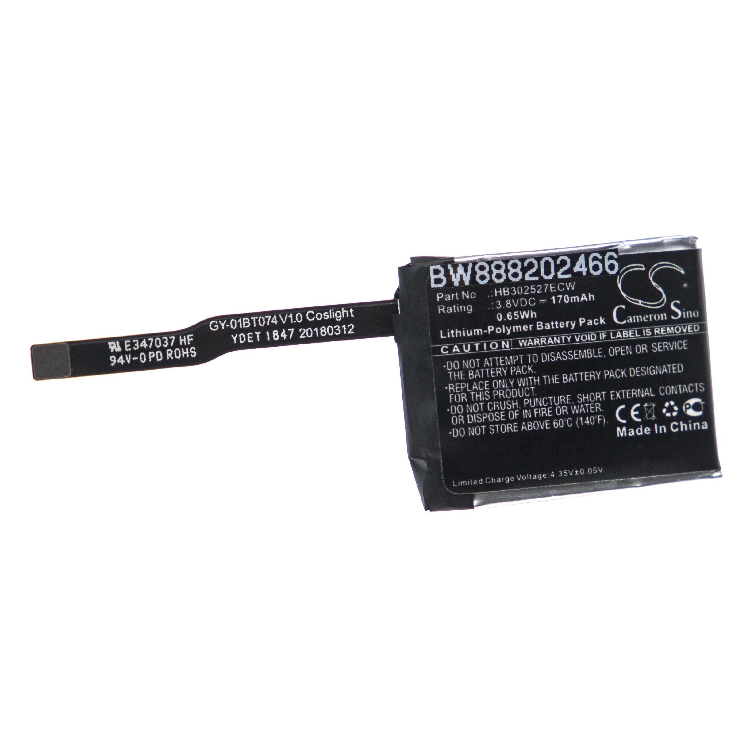 Vhbw Batterie Remplacement Pour Huawei HB302527ECW Pour Smartphone