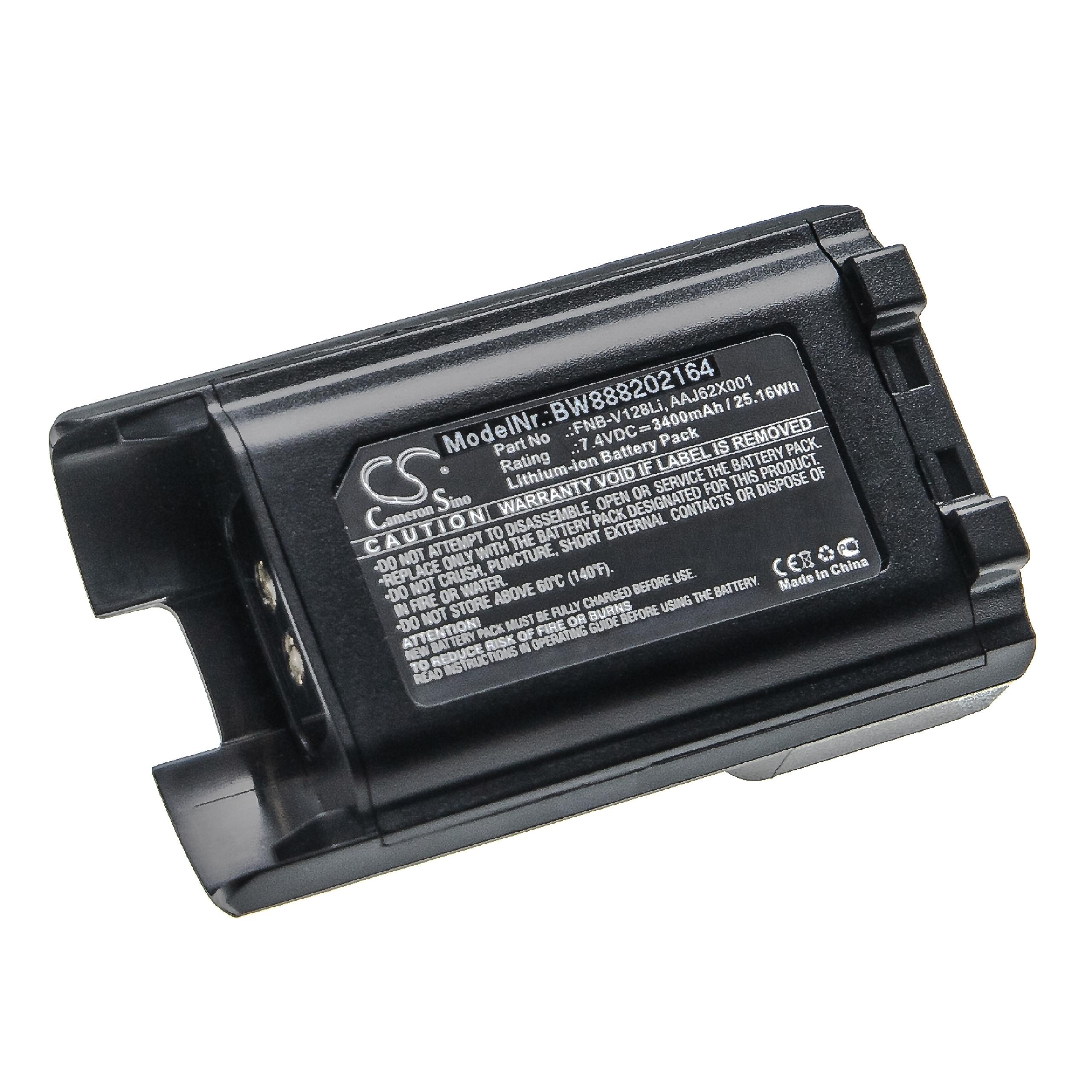 Vhbw Batterie Remplacement Pour Vertex Aaj X Fnb V Li Pour Radio