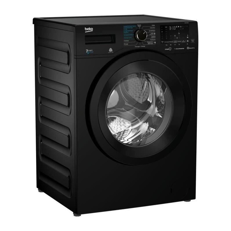 BEKO Lavante séchante Noir 7kg 5kg 1200trs min Moteur ProSmart Inverter