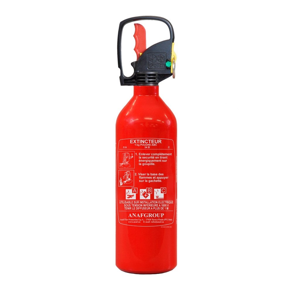 Extincteur Abc Poudre Pression Auxiliaire Med Nf Kg Marque