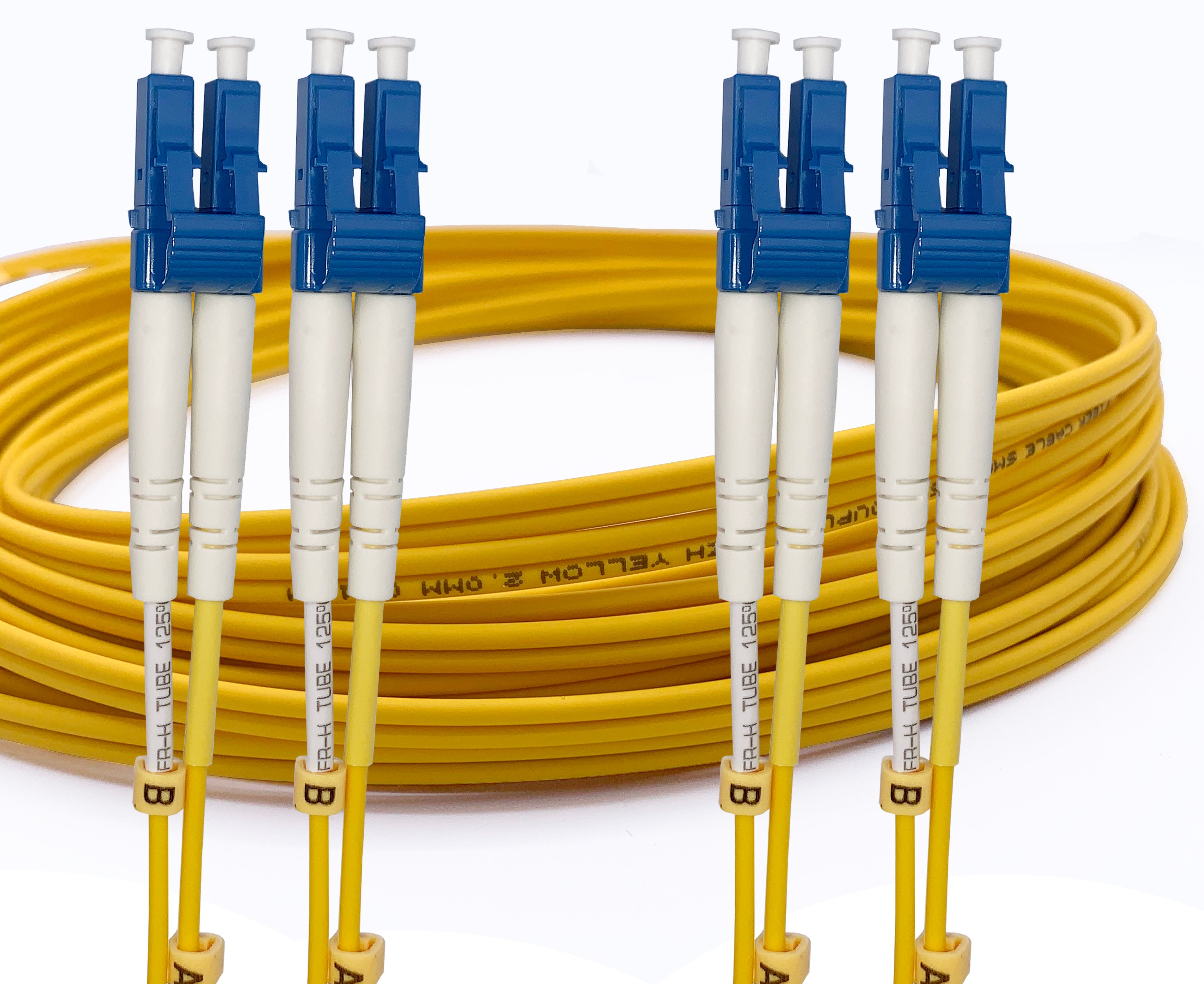 Elfcam Cable A Fibre Optique Os Lc Upc A Lc Upc Monomode Duplex