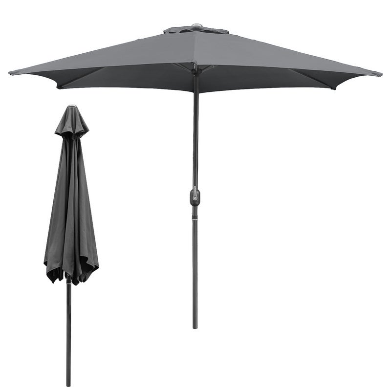 3 5 M UV40 Parasol Market Parasol Con Copertura Protettiva A LED E