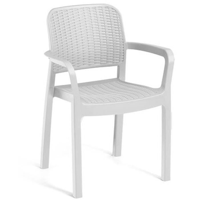 Allibert By Keter Lots De Fauteuils Monoblocs Bella Empilables En