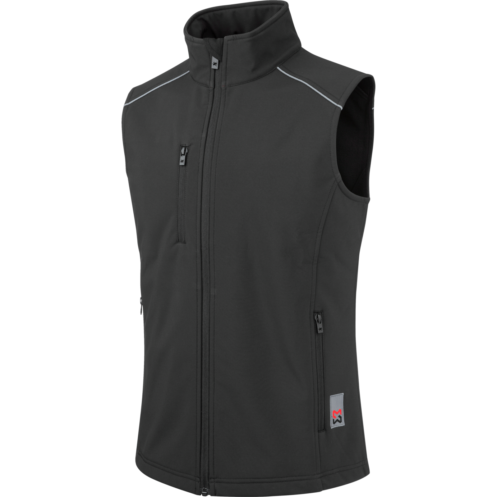 Gilet De Travail Softshell City Noir Taille Xxl Leroy Merlin