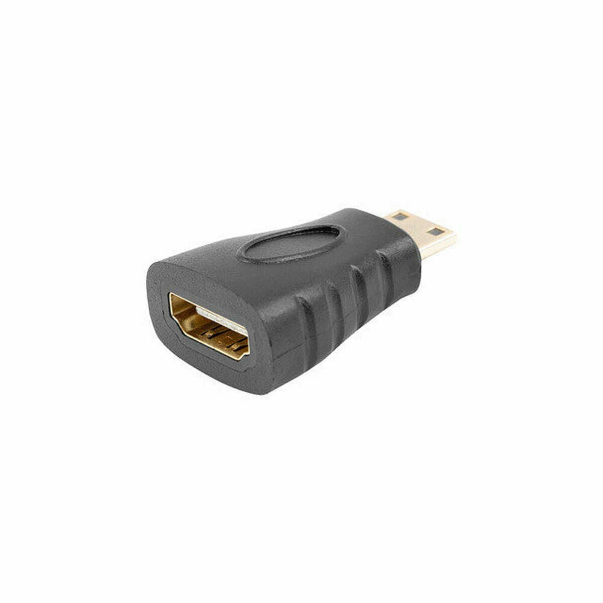 Adaptateur Mini HDMI Vers HDMI Lanberg AD 0037 BK Noir Leroy Merlin